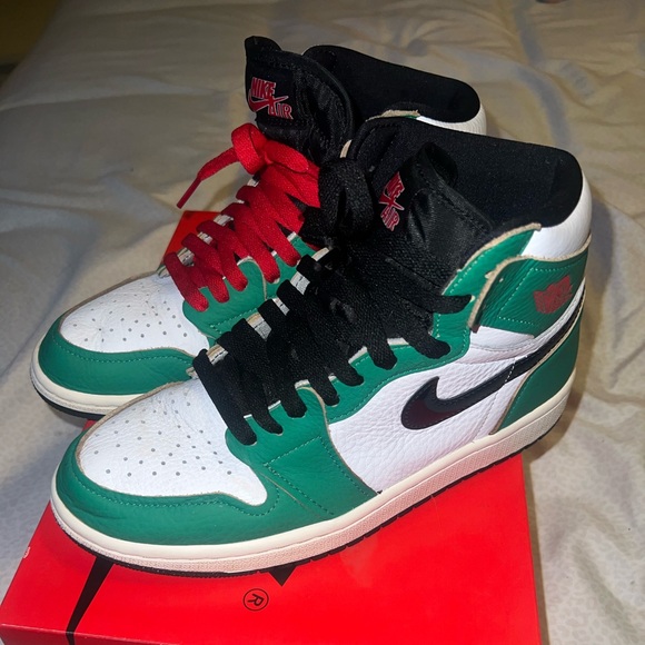 Nike retro 1 high lucky green - Picture 4 of 7